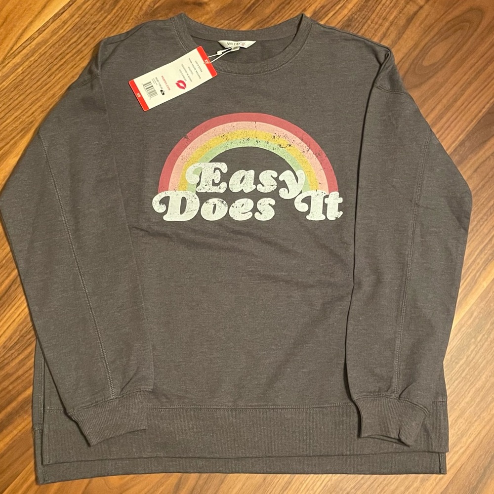 NWT WILDFOX Sweatshirt “Easy Does It” - SZ XS